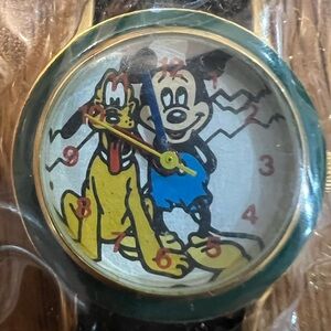 Vintage Mickey & Pluto Watch